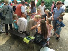 Foto: Impressionen vom Sommerfest - Kinderschminken