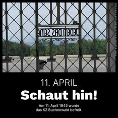 Bild: Eingang KZ-Buchenwald
