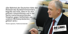 Bild: Thomas Lippmann (MdL) zum Sommerinterview des Ministerpräsidenten