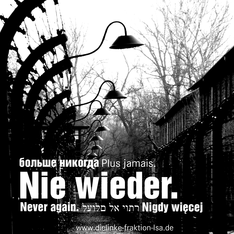 Foto: Einzäunung des KZ Auschwitz