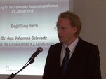 Rede von Johannes Schwartz, Leiter der Gedenkstätte KZ Lichtenburg Prettin